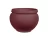 Plastic transplant pot small circular  Heigth 37.0  cm  Made of  polyethylene color dark purple