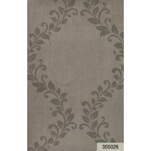 Classic Wallpaper Length 10m, Width 0.73m, Brown Color, Model 305026 | Balbaid Decor Company