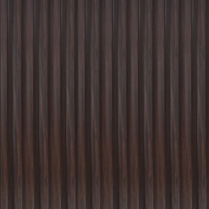 Chinese Wood Alternative for Walls 280x12 cm, Dark Brown | WDGLXA001