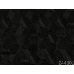 Italian wall decoration, size 10m x 0.73m, black color, model 44801