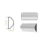 Crown Molding Foam Height 4 cm, White Color | QF1015_w1 - Image 2