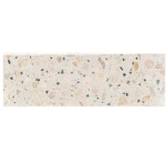 Terrazzo Skirting Tile, Size 25×10 cm, Height 2.5 cm, Beige Color, Rough without Chamfer | Al Sarif Company