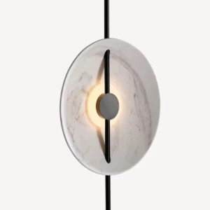مصباح جداري إضاءة هادئة 35×15×55 سم لون أسود | شركة ابيات