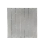 Concrete Floor Tile, Size 40x40x4 cm, Height 4 cm, Cement| Al Sarif Company, model CONT-40404-GY-D6
