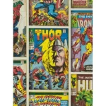 British wall Covering for youth and children, size 10 m x 0.53 m, multicolor, model 70238 