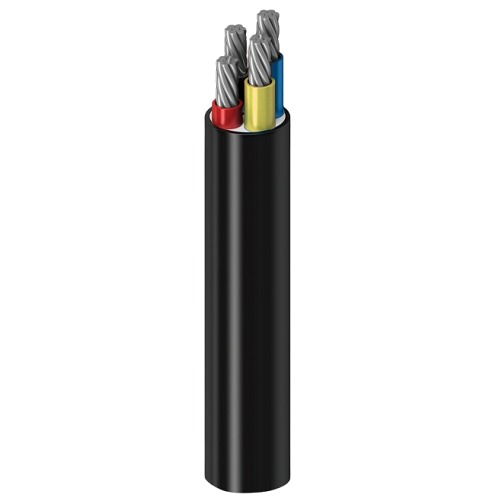 4x16mm Aluminum Stranded Cable 0.6/1kV, PVC Insulation | Al Fanar