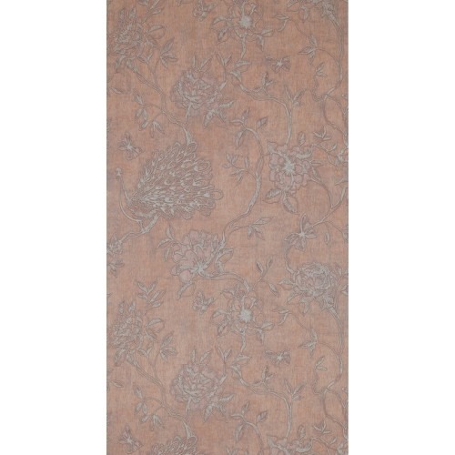 Dutch Floral Wallpaper 10 m x 0.53 m Brown, Model 18425 | Balbaid Decor Company