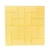 Decorative Floor Tile, Size 40x40 cm, Thickness 5 cm, Yellow Color | Al Sarif Company