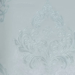 ورق حائط تصميم مشجر 15.6 م×106 سم لون سماوي فضي كاديتي | خط  الفخامة