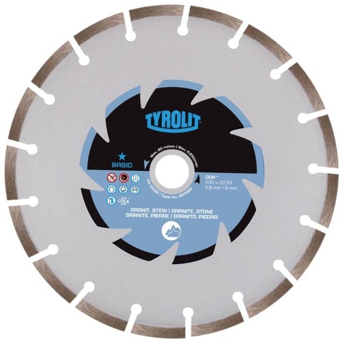 Granite Cutting Disc 230×2.6×22.23 mm, Durable High Quality | Tyrolit ARAB PROS COMPANY