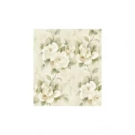 American Wallpaper Light Beige Color Floral Design, Size 10mx0.53m, Model aq51107