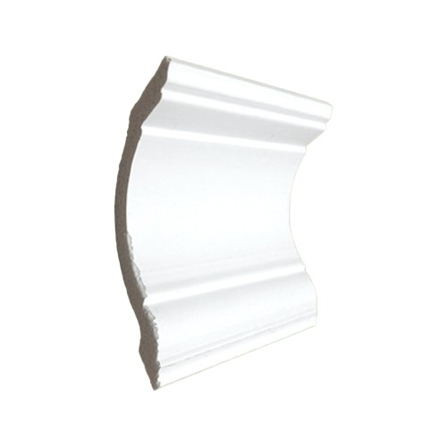 إكسسوار جداري فايبر مقاس 240×13×3.8 سم لون أبيض | Crown Molding