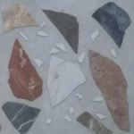 Ceramic tiles Riyadh for Outdoor Floors, Size 45 × 45 cm, 14 mm Thickness, Gray Color