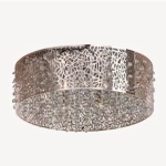 Neptune Ceiling Light, Copper Color, Size 55 x 55 x 16 cm