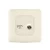 RJ11 6P6C + Angular TV Socket, Beige Color, 7x7cm | Spectra 