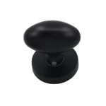 Fixed Separated Door Handle, Black color