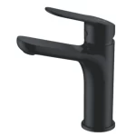 Bathroom Washbasin Mixer, Size 13.6 cm Black | Saudi ceramics