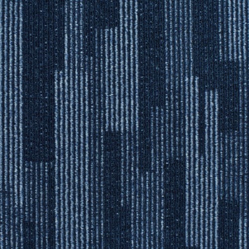 شرائح موكيت PVC مقاس 50x50 سم لون أزرق غامق موديل 853 | 