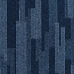 PVC carpet planks dark blue color size 50x50 cm model 853