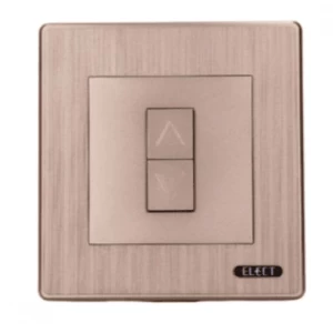 Curtain Switch 10 Amp, 220 Volt, 7 × 7 cm, Matte Gray | Matkel Store