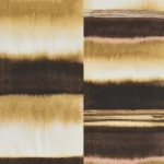 ورق جدران تصميم نقشات لون بني، طول 10 م، عرض 0.53 م