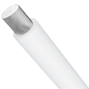 1.5sq mm Single Core Flexible Tinned Copper Wire PVC Insulation 70°C White, 600/1000V | Asharqiyah Cables Company for Industry