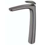 Long Washbasin Faucet Size 28×11.9 cm, Grey Color