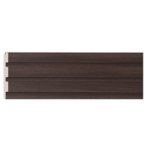 Synthetic Wood Alternative Height 280 cm Width 12 cm Dark Brown | 