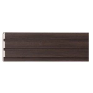 Synthetic Wood Alternative Height 280 cm Width 12 cm Dark Brown | 