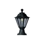 إنارة روت خارجية فوق السور، لون اسود ، أبعاد 530× 260 مم