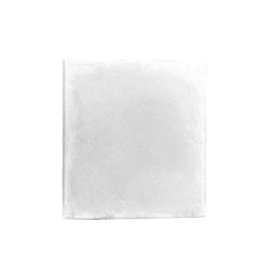 بلاط أسمنتي للأرضيات سادة بشطف 40×40×4 سم أبيض | Al Wasad Industrial