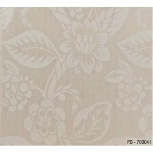 Wall Decoration Floral Design 10 m x 1.06 m Pale Beige, Model 700041 | Balbaid Decor Company