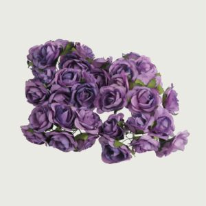 Artificial Flower Vienna Purple Color, Size 10x10 cm | 