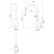 خلاط مغسلة مطبخ موديل STARK لون كروم | الخزف السعودي - Image 2