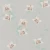 Floral wall covering, grey color, length 10 m, width 0.53 m.
