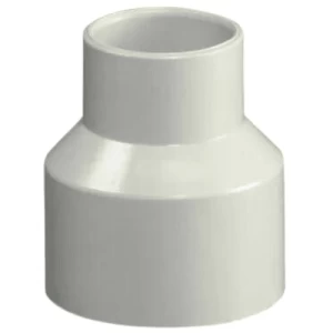 PVC Reducer 4×2 inch, SCH 40, White Color | Al-Manar Pipes Factory
