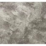 بديل رخام صيني طول 290 سم عرض 120سم مستطيل الشكل لون رمادى خطوط اسود