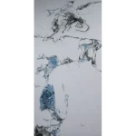 Rectangle Porcelain Flooring Size 60×120 cm, Blue Color, Aoyama Model