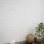 ورق جدارن نقشات، مقاس 10 م×50 سم، لون رمادي فاتح