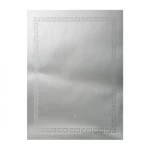 Bathroom Mirror with LED Lighting, Rectangular Design, Size 60 x 80 cm, Silver Color