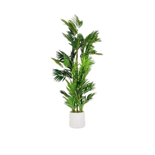 Artificial Palm Tree Height 155 cm Diameter 50 cm Green Color | 