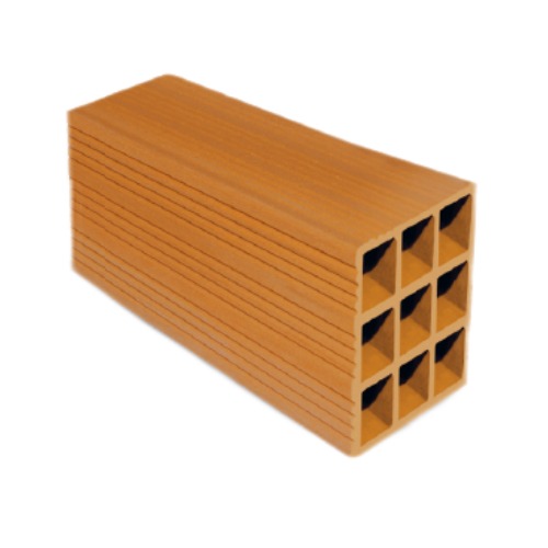 Hollow Red Bricks 9 Slots Size 40×20×15 cm Weight 7.7 kg | Saudi Red Bricks(Alamoudi)