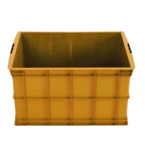 HDPE Multipurpose Storage Container 75×57×41 cm, Dark Beige | AL-FURIDI FACTORY FOR PLASTIC INDUSTRIES