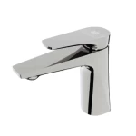 Bathroom Washbasin Mixer, Shinny Chrome Color, Dimensions 16.5×15×4.3 cm