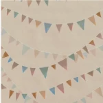 ورق جدران الماني، لون بيج تصميم اطفال، مقاس 10 م×0.53 م، موديل غريت