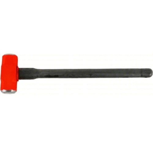 Westward Brand Double Face Sledge Hammer, Steel, 10 lb Weight, 30 inch Length, Ribbed Grip