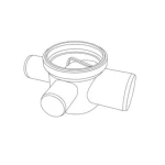 قسام غليون صرف، مقاس 110 مم، اخضر | المني