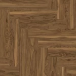 SPC Wooden Vinyl Tiles, Waterproof, Thickness 4 mm, Brown Color, Model E0745