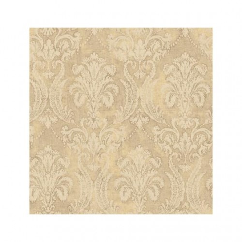 Classic Wallpaper Dark Beige 10m x 0.53m, Model FF51115 | Balbaid Decor Company