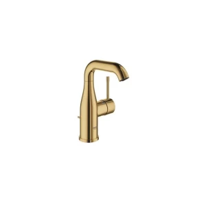 Grohe Basin Faucet Medium Size Gold with Side Lift Lever | Essence Collection